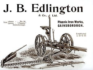 J B Edlington Gainsbro Root Drill